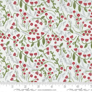 Moda Fabrics Merrymaking Foliage Eggnog Metallic 48344 11M