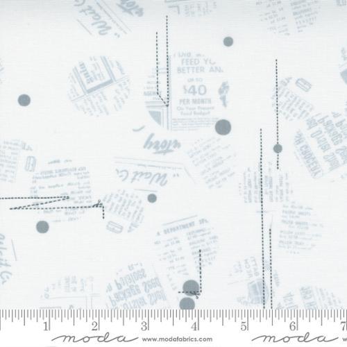 Moda Fabrics Modern BG Even More Paper White 1762 11