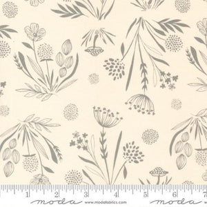 Moda Fabrics Woodland & Wildflowers Cream 45583 11