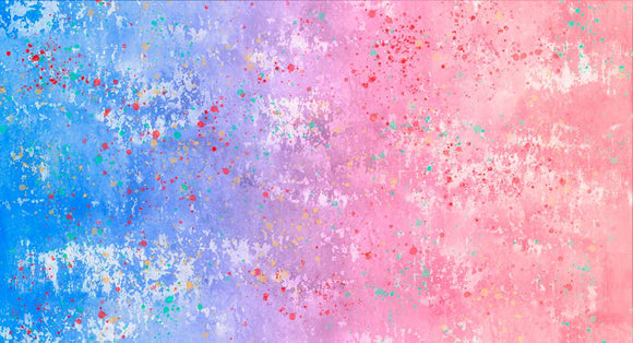 Moda Lipstick Cowgirl Splatters Blue Pink 31725 16