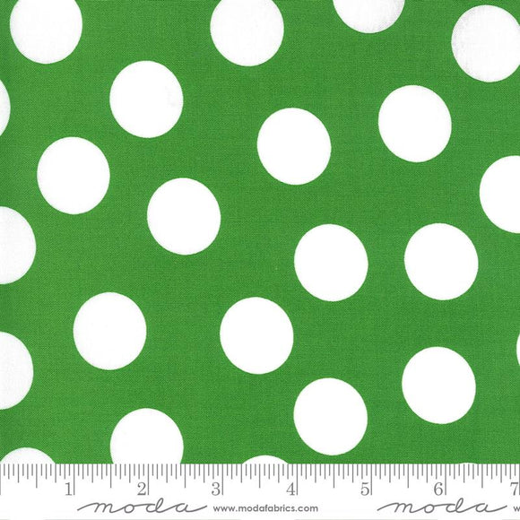 Moda Merry and Bright Big Dots Ever Green 22405 12