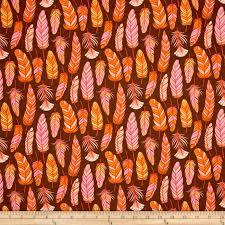 Moda Wing Leaf Chestnut 10063 19