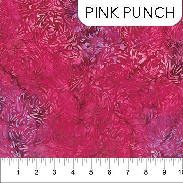 Northcott Fabrics Banyan Batiks BFFS Pink Punch 81600-28