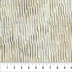 Northcott Fabrics Banyan Batiks Destination Cream Stripes 80693 12