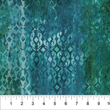 Northcott Fabrics Banyan Batiks Vintique Emerald 80963-69
