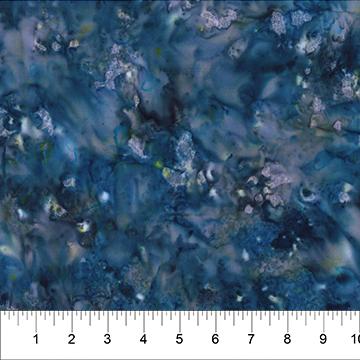 Northcott Fabrics Color Me Banyan Splatter II Blue 80556-45