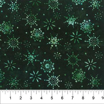 Northcott Fabrics Deck the Halls Dark Green 83021-79