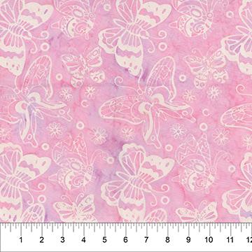 Northcott Fabrics Flutter Butterflies Blush 80722-21