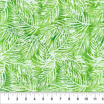 Northcott Fabrics Flutter Fronds Citrus Green 80724-72