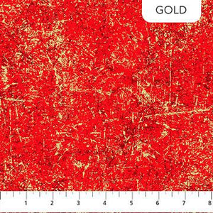 Northcott Fabrics Glisten Holiday Luxe Holly Berry 10333M-24
