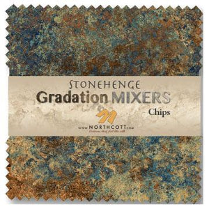 Northcott Fabrics Stonehenge Gradations Chips Earth Mixers CSTONE42-101