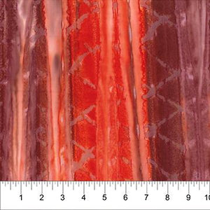 Northcott Fabrics Banyan Brush Strokes Red 81230-24