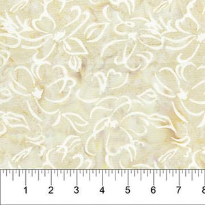 Northcott Fabrics Banyan Classics Cream Floral 81203-30