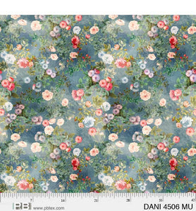 P&B Textiles  Daniella Large Floral  04506 MU