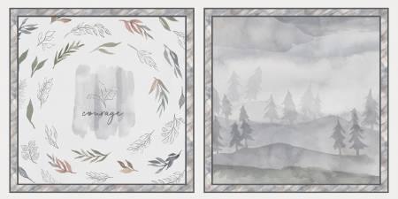 P&B Textiles Ethereal Forest Courage Pillow Panel 04604 PA #115WL