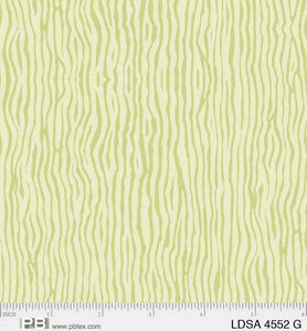 P&B Textiles Little Darlings Safari Green Stripes 04552G