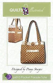 Pocket Parade Tote Quilts Illustrated QUIPS015