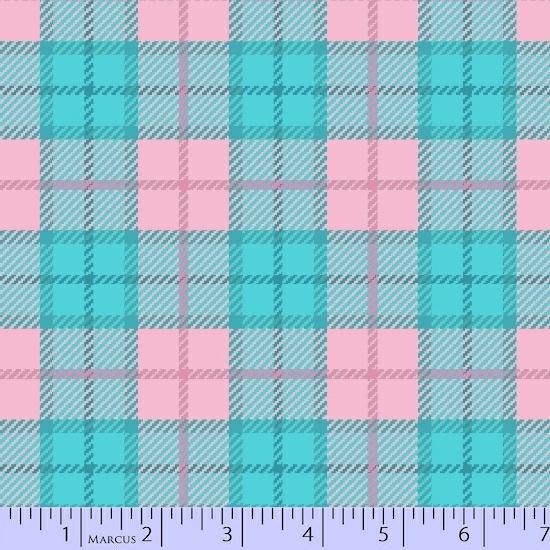 Marcus Brothers Primo Plaid Flannel Pink/ Blue R09-U055-0125