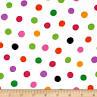 QT Fabrics Brooke Dots White/ Multi 1649-26321-ZX