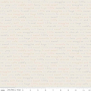 RB Joey Words Cream C8494-Cream