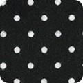 RK Cozy Cotton Black Dots FIN-9255-2 BLACK