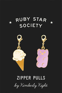 Ruby Star Society Kimberly Kight Zipper Pulls RS 7053