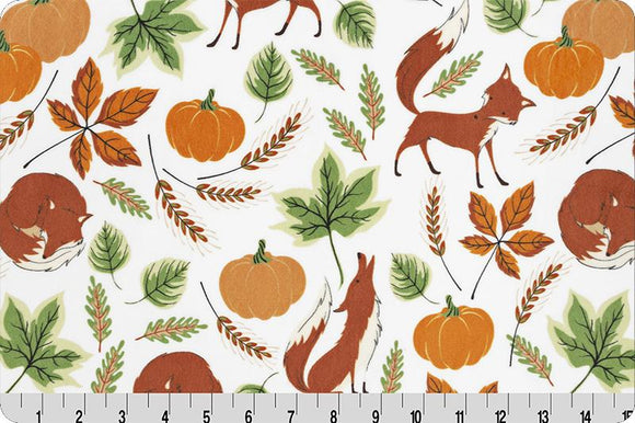Shannon Fabrics Fall Fox Cuddle Harvest DCFALLFOX HARVEST
