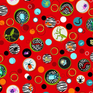 Studio E I'm Buggin Out Red Dots 5760G 88 RED