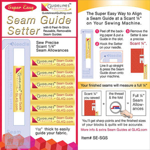 Super Easy Seam Guide Setter SE SGS