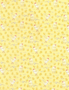 TT Bunnies Yellow Bunnies-CF5828-Yellow Flannel