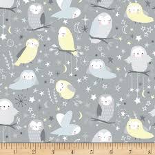 TT To The Moon and Back Owls FUN-C6288 STONE