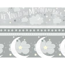 TT To The Moon and Back Stripe GAIL-C6289 Grey