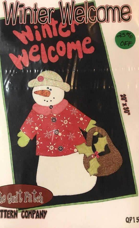 The Quilt Patch Winter Welcome QP158