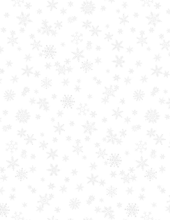Timeless Treausres Snowflakes White HUE-C9635 WHITE