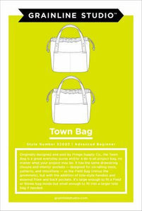 Town Bag Pattern Grainline Studios GS32003