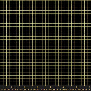 UN Ruby Star Grid Metallic Black Gold RS3005 22M