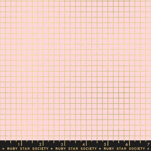 UN Ruby Star Grid Metallic Pink Gold RS3005 18M