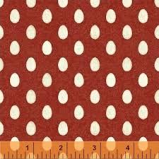 Windham Fabrics  The Hen House Red 42911-2