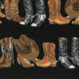 Benartex Wild West Saloon Western Boots 06264-77